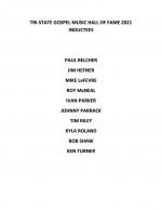 2021 TSGMA HOF INDUCTEES