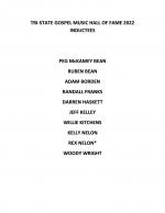 2022 TSGMA HOF INDUCTEES